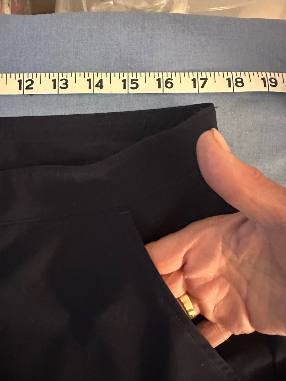 Chico’s, Size 2 (US 12) Black Ankle Pants - Picture 3 of 6